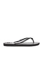 view 2 of 5 Slim Gloss Sandal in Black