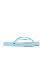 view 2 of 5 Slim Square Logo Flip Flop in Lavender Blue