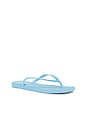 view 3 of 5 Slim Square Logo Flip Flop in Lavender Blue