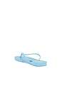 view 4 of 5 Slim Square Logo Flip Flop in Lavender Blue
