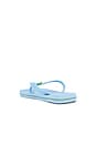 view 4 of 5 Brazil Logo Sandal in Blue Lavender & White
