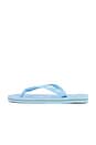 view 5 of 5 Brazil Logo Sandal in Blue Lavender & White