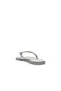 view 4 of 5 Slim Point Sandal in Steel Grey