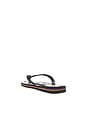 view 4 of 5 Farm Tucanada Rainbow Flip Flop in Black