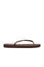 view 2 of 5 SANDALIA SLIM SQUARE in Dark Brown