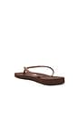 view 4 of 5 SANDALIA SLIM SQUARE in Dark Brown