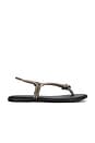 view 2 of 5 SANDALES UNA AA in Black