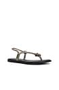 view 3 of 5 SANDALES UNA AA in Black