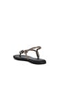 view 4 of 5 SANDALES UNA AA in Black