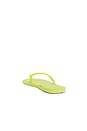 view 4 of 5 Slim Sandal in Wild Lime