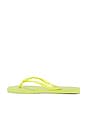 view 5 of 5 Slim Sandal in Wild Lime