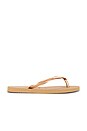 view 2 of 5 Slim Logo Metallic Sandal in Rose Gold