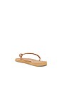 view 4 of 5 Slim Logo Metallic Sandal in Rose Gold