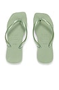 view 1 of 5 SANDALIA SLIM SQUARE in Smoke Green