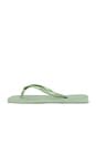 view 5 of 5 SANDALIA SLIM SQUARE in Smoke Green