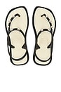view 1 of 5 Flash Fusion Sandal in Black & Beige