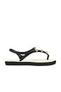 view 2 of 5 Flash Fusion Sandal in Black & Beige