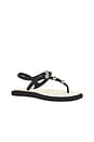 view 3 of 5 Flash Fusion Sandal in Black & Beige
