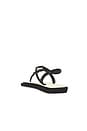 view 4 of 5 Flash Fusion Sandal in Black & Beige