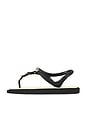 view 5 of 5 Flash Fusion Sandal in Black & Beige