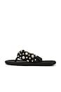 view 5 of 5 TONGS MAXI PUFFED STUDS in Black