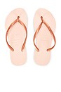 view 1 of 5 Slim Flatform Sandal in Ballet Rose