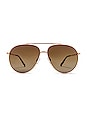 view 1 of 3 x REVOLVE Jackpot Sunglasses in Brown