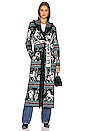 view 2 of 4 Bronco Long Cardigan in Black