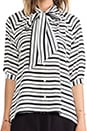 view 4 of 4 Tess Blouse in Stripe