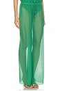 view 2 of 6 PANTALON SQUARE in Green