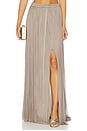 view 1 of 6 JUPE LONGUE SILK TULLE in Taupe