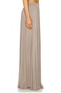 view 3 of 6 JUPE LONGUE SILK TULLE in Taupe