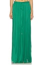 view 2 of 7 Silk Tulle Skirt in Green