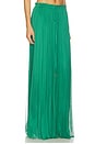 view 3 of 7 Silk Tulle Skirt in Green