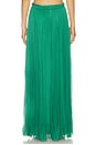 view 5 of 7 Silk Tulle Skirt in Green