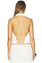 view 3 of 4 Silk Tulle Top in White