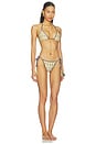 view 3 of 6 MAILLOT DE BAIN 2 PIÈCES in Yellow Knit