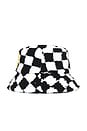view 3 of 3 Double Blind Sherpa Bucket Hat in Checker