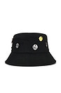 view 4 of 4 SOMBRERO PESCA PIN in Black