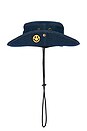 view 3 of 4 Nothing In Wrong Bushmaster Hat in Undone Indigo