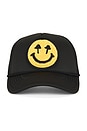 view 1 of 3 Double Blind Trucker Hat in Black