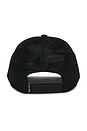 view 2 of 3 Studded Smiley Meshback Hat in Black