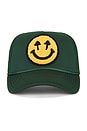 view 1 of 2 Double Blind Trucker Hat in Forest Green