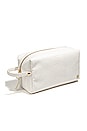 view 3 of 3 Genoa Compass Dopp Kit in Off-White