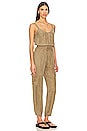 view 2 of 3 Odetta Jumpsuit in Moss