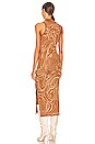 view 3 of 3 Paloma Midi Dress in Cinnamon