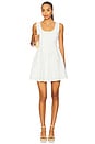 view 1 of 4 Nathalie Dress in Eggshell