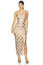 view 1 of 4 Acadia Dress in Champagne