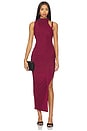 view 1 of 4 Eva Dress in Merlot