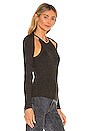 view 3 of 5 Selma Shrug Set in Charcoal
